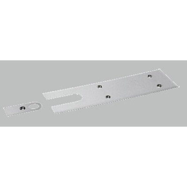 Polished Stainless Finish Cover Plates for 900 Series Floor Mounted Closer, Jackson, Mfr#: J7020CPPS